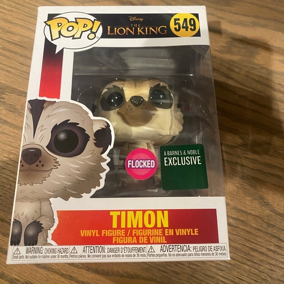 Timon and scar funko